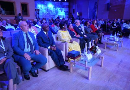 Rabat: Mrs Brigitte Touadéra, First Lady of the Central African Republic, and Mrs Mutinta Hichilema, First Lady of the Republic of Zambia, honoured with the Africanity Trophy (Award for Africanness)